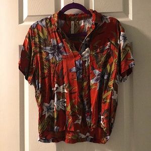 Ruca floral shirt Small